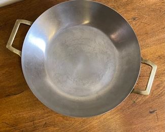Paul Revere Double Handle Copper Tinned Pan	10.5in Diameter	
