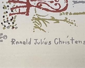 Ronald Julius Christensen Collector's Delight Antiques Framed Print	Frame: 15.5 x 21.25in	
