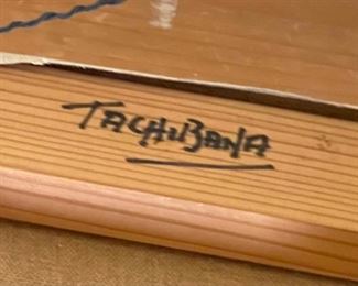 Original Art Kaoru Tachibana Mountain Landscape Painting	Frame: 16 x 20	
