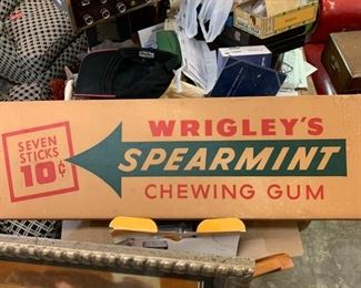Vintage advertising - Wrigley's Spearmint Gum