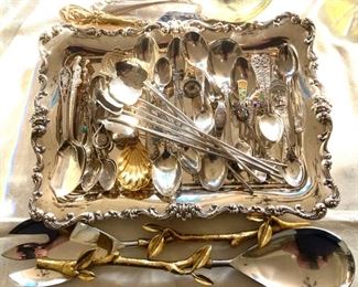 Sterling and Silver Spoons