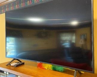 Samsung curved screen television