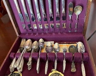 Silverplate flatware