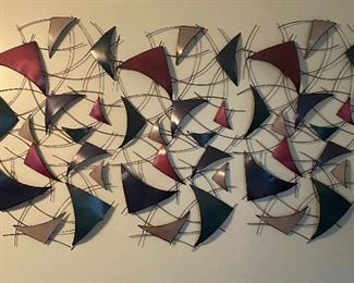 Metal wall art