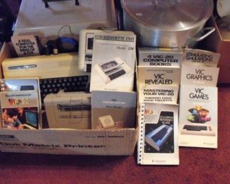 Commodore Vic-20 system and manuals just discovered on 1/28/22!
