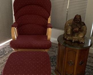 Glider Chair w Ottoman
