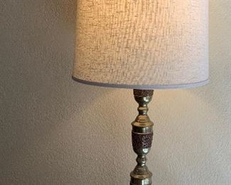 Brass Floor Lamp from the Philippines