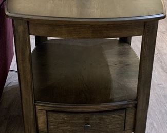 La-Z-Boy Primo Rectangular w Drawer End Table Pair