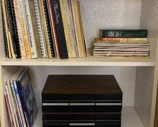 Cassettes, American Flag in Case, Piano Music