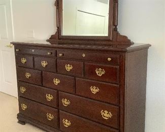 6KINCAID Cherry Highboy Dresser
