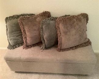 5Fabric Bench Storage Chest