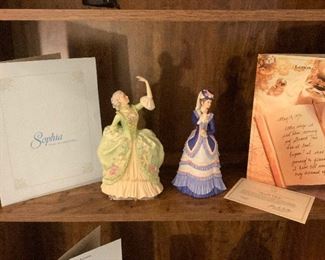 Franklin Porcelain Sophia And Lenox Grand Four