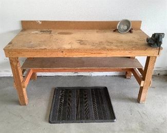 Heavy Duty Wood Work Bench Vise