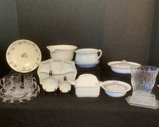 Two Corning Covered Dishes More