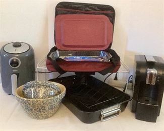 Verismo Coffee Maker, Dash Air Fryer