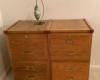 Wooden File Cabinets