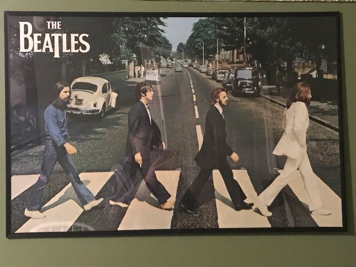 001 The Beatles Iconic Walk Poster