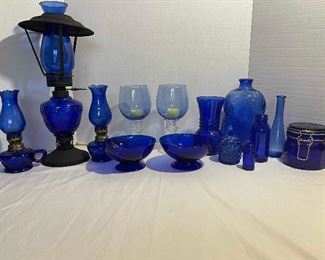 Beautiful Blue Glass