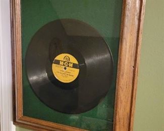 Framed Its All in the Game LP by Tommy Edwards Nineteen Fifty Eight