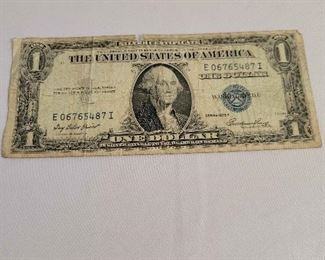 Nineteen Thirty Five Silver Certificate