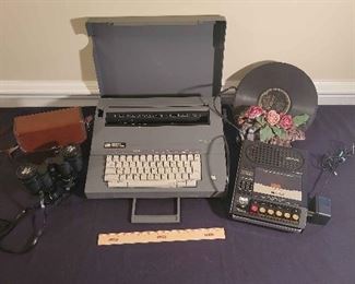 Smith Corona Electric Typewriter and More
