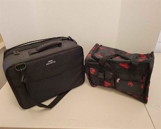Two Multi Use Bags CPAP Laptop and Red Hat Storage Travel