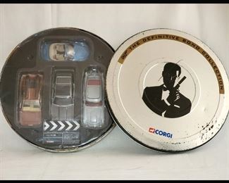 Corgi "Bond, James Bond", Film Reel Canister of Cars 