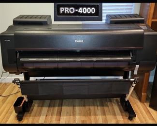Canon 44 Inch Pro-4000 Large Frame Photo Printer in Working Order 