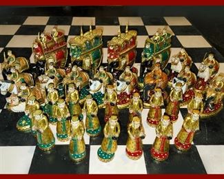 Fancy Chess Set with Large Board 