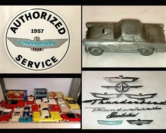 T Bird Sign, Banthrico T-Bird Bank, T-Birds and T Bird Emblems 