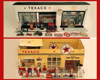 Texaco Gas Stations with Lots of Unattached Smalls 