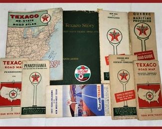 Vintage Texaco Maps
