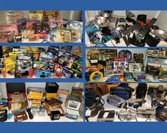 Small Sample of the HUGE Collection of Cameras 