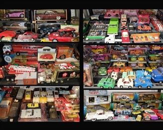 Small Sample of the HUGE Collection of Cars 