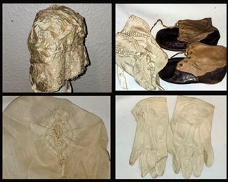 Sample of the Antique Clothes Available. There are quite a few pieces; Some are in Better Condition than Others 