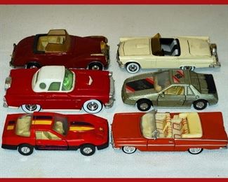 Vintage Cars; Made in Japan and  Hong Kong