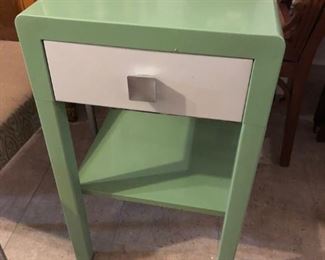 Simmons vintage metal/enamel night stand