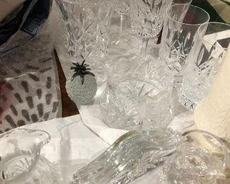 Waterford Crystal stemware, clocks & more 