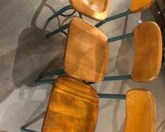 Haywood Wakefield stamped Childs chairs - 3