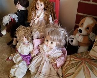 Porcelain dolls
$5 - Saturday 