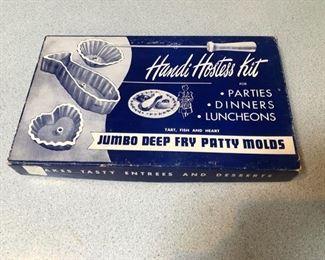 Handi Hostess Kit Vintage Deep Fry Patty Molds
