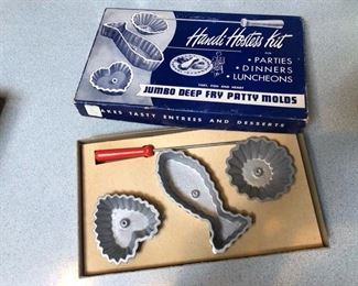 Handi Hostess Kit Vintage Deep Fry Patty Molds