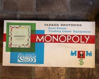 Vintage Monolopy Board Game