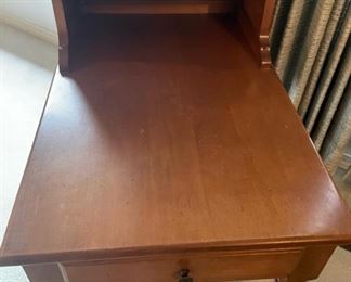 Vintage Pennsylvania House Solid Cherry Two-Tiered End Table