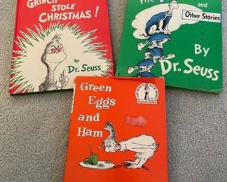 Vintage Dr. Seuss Books