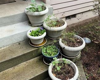 Various Garden Planter Pots