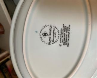 Royal Doulton Bone China Morning Dew Tableware Set