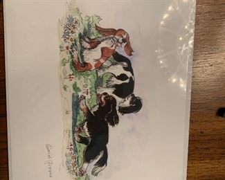 Emid Groves Dog Watercolor Print