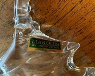 Marquis Waterford Crystal Leaf Serving Dish