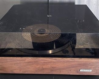 Dual 1019 Turntable, United Audio Wood Base, Dust Cover